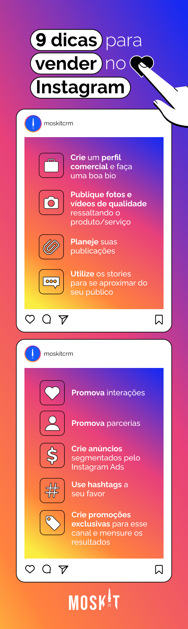 9 dicas para vender no instagram