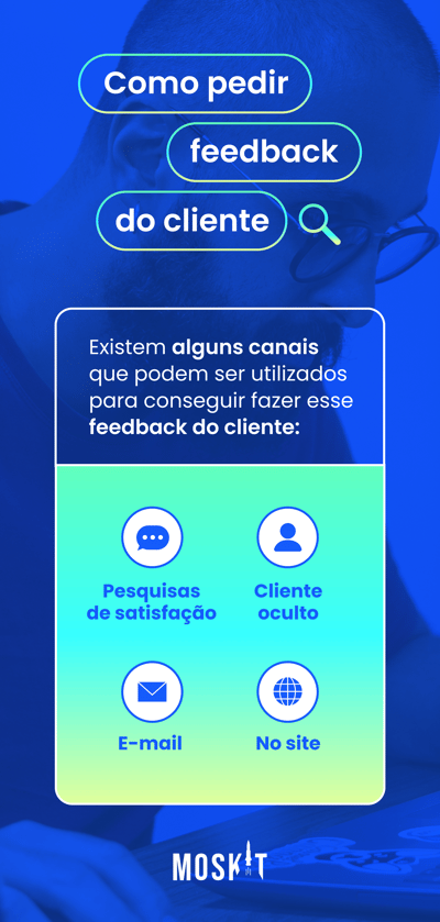 Como pedir feedback do cliente