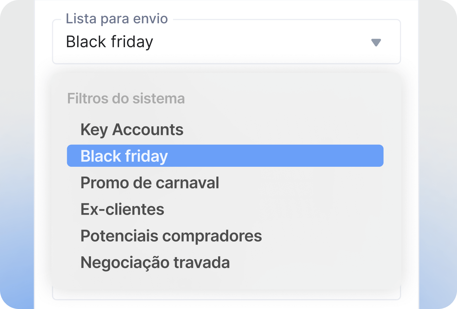 Segmentação inteligente Segmentação inteligente