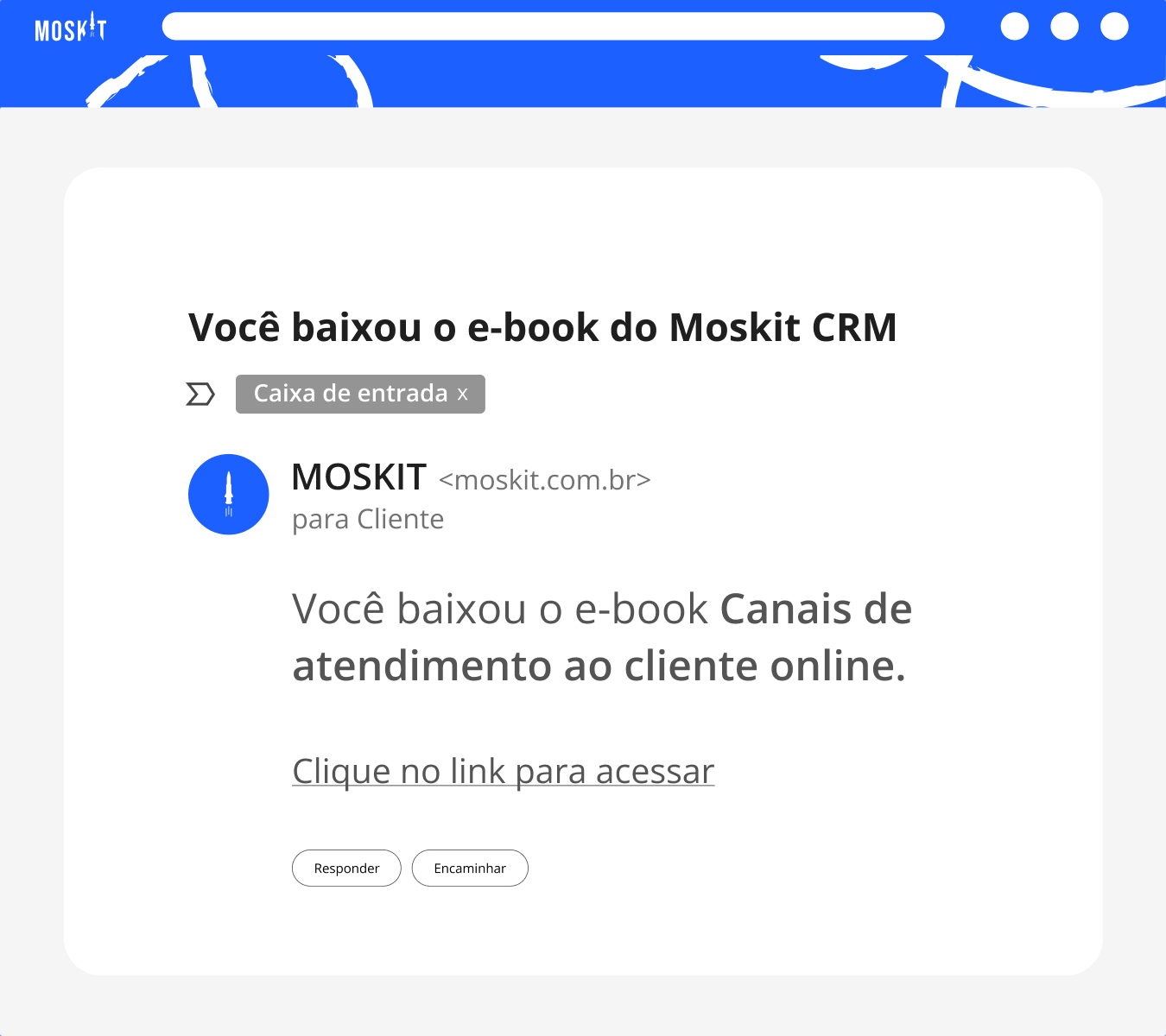 exemplo de e-mail transacional 