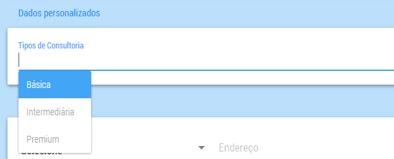 Campo personalizado Lista