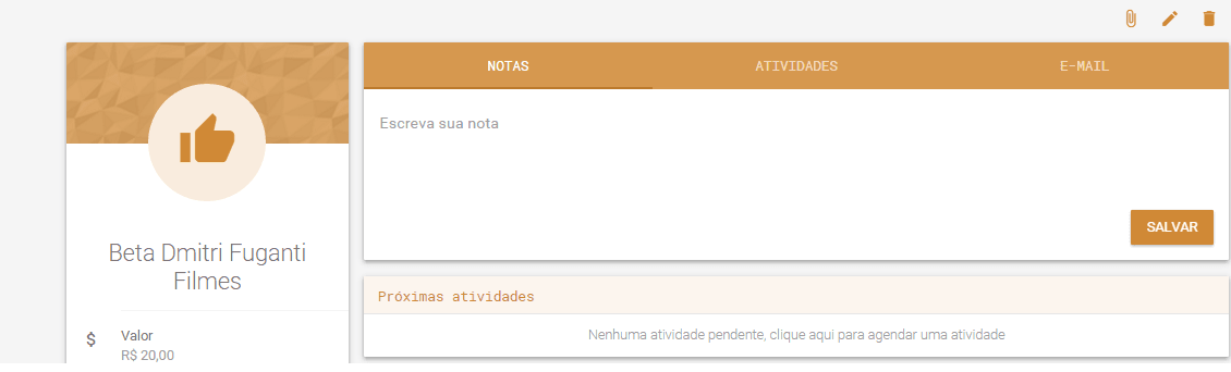 NOTAS CRM