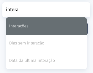 contador de interações no moskit crm