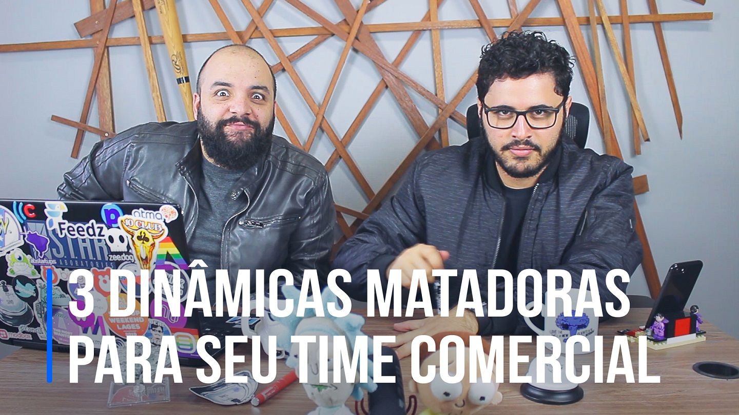 3 dinâmicas legais para fazer com o seu time comercial